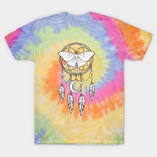 Luna Moth Dreamcatcher Tattoo graphic design T-Shirt